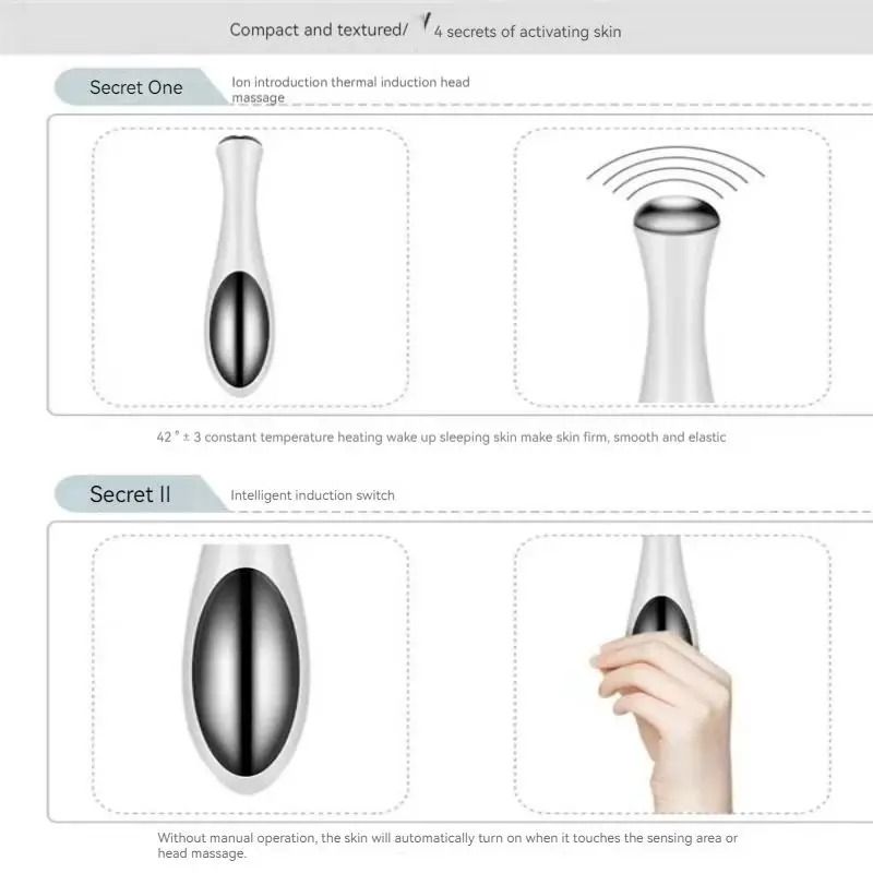 Electric Eye Massage Wand for Fine Lines and Puffiness