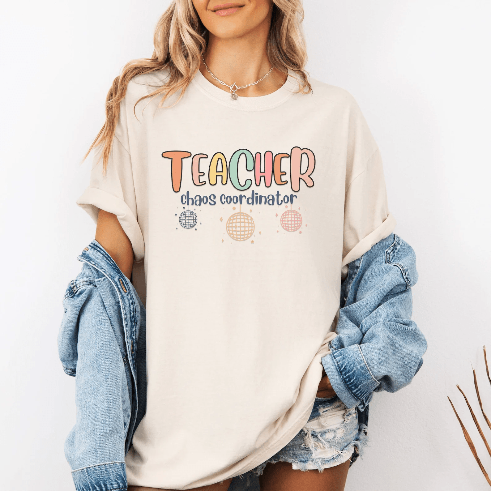 Retro Teacher Shirt Back to School Tee Cute Teaching Gift Comfort Colors Style