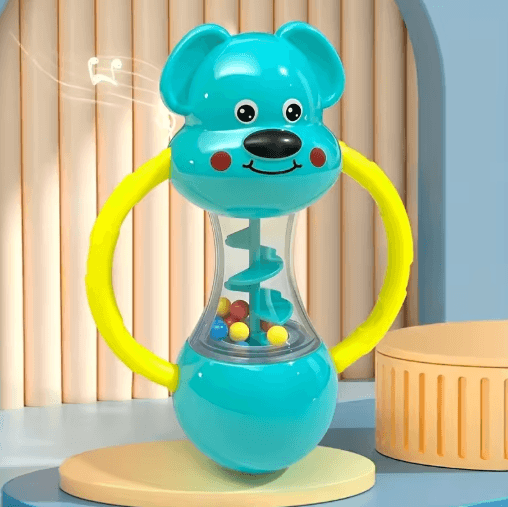 Baby Rattle Toys 0 to 12 Months Newborn Sensory Grasp Hand Bell Animal Toys