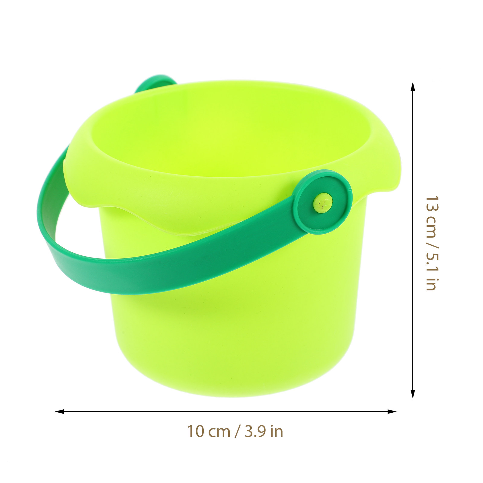 Non Toxic Kids Sand Play Set Creative Beach Bucket & Shovel Kit for Pool Sand and Garden Fun
