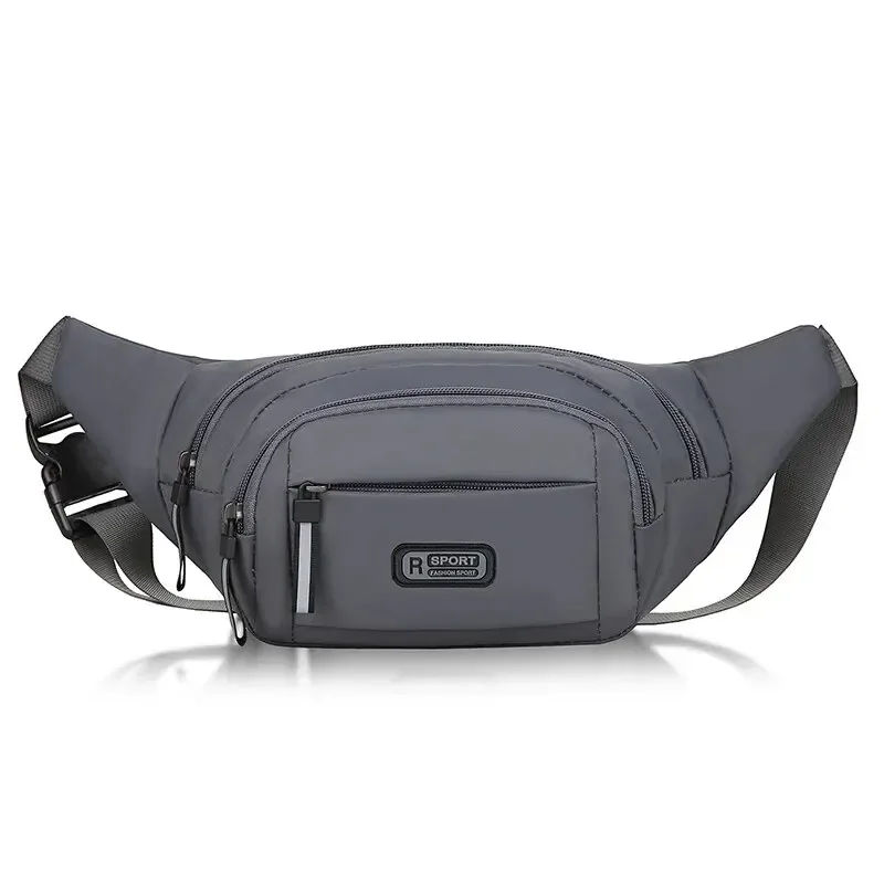 Ultra-Thin Men's Canvas Anti-Theft Waist Pack for Phone, Sports Outdoor Hiking Travel