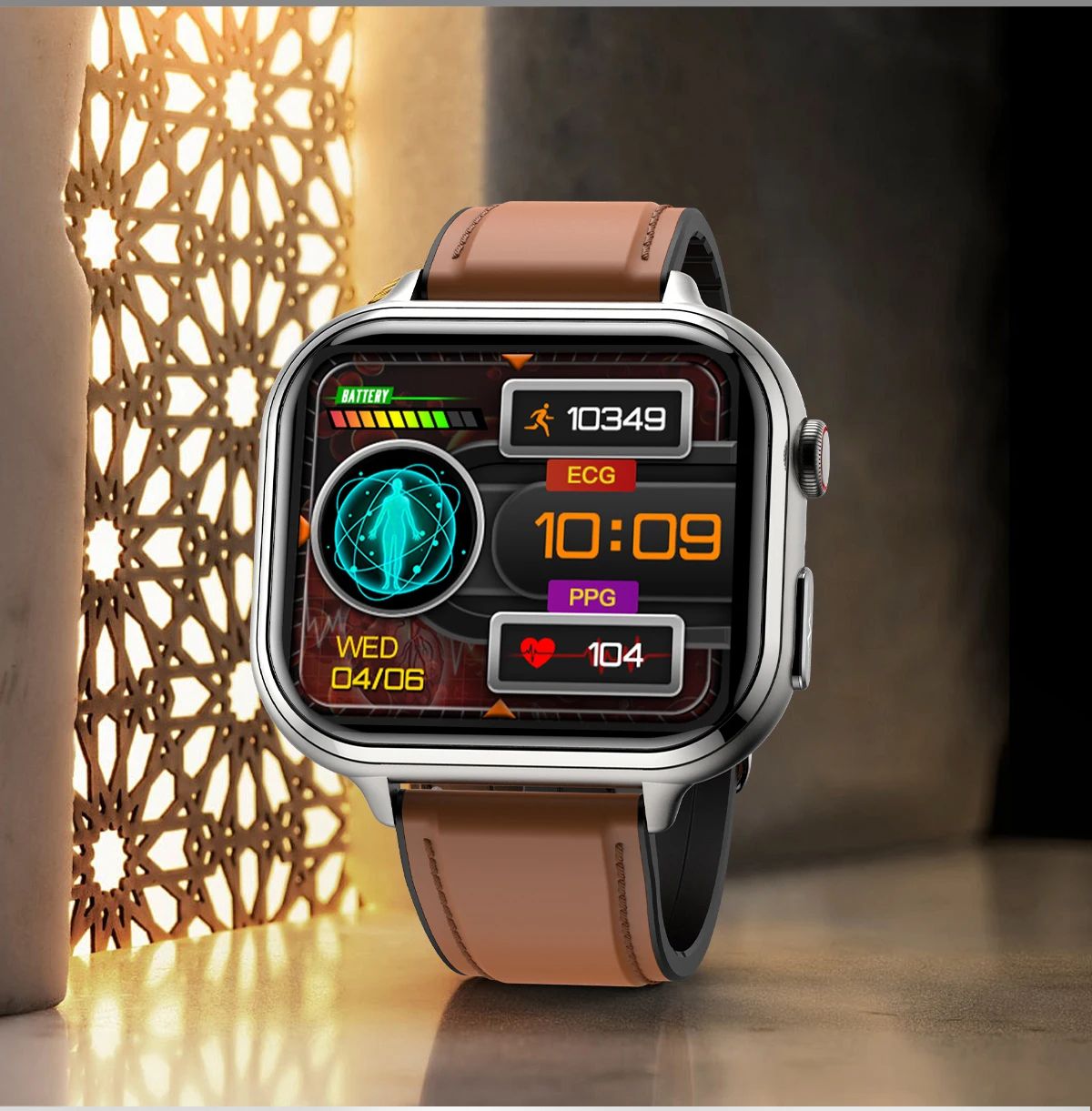 VALDUS VE31 Pro ECG Bluetooth Calling Smartwatch