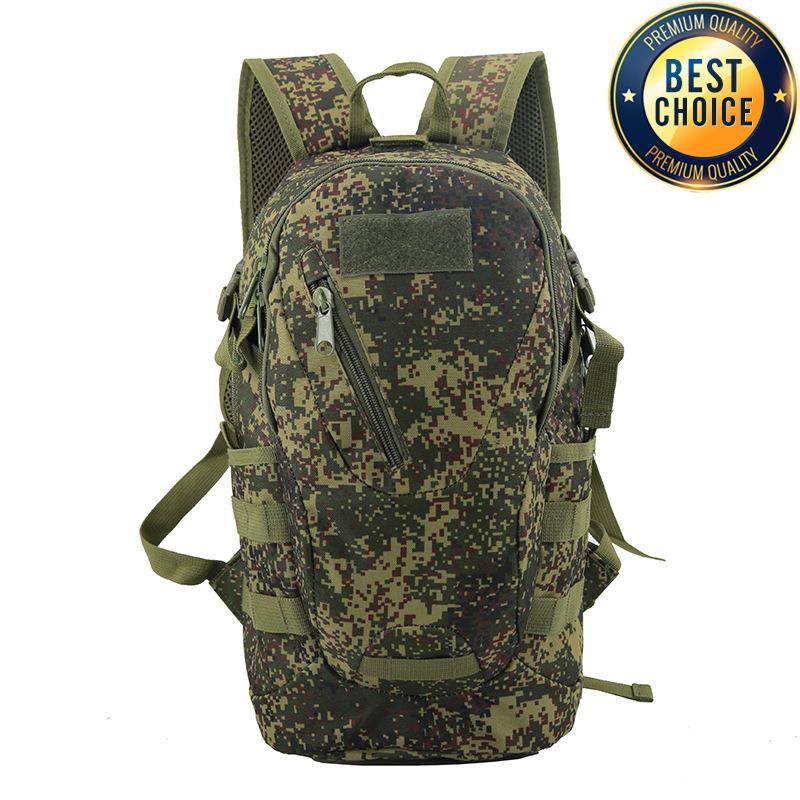 Tactical Backpack for Men, Camping, Hiking, Camouflage Bag, Utility Travel Rucksack, Hunting Climbing Outdoor Knapsack