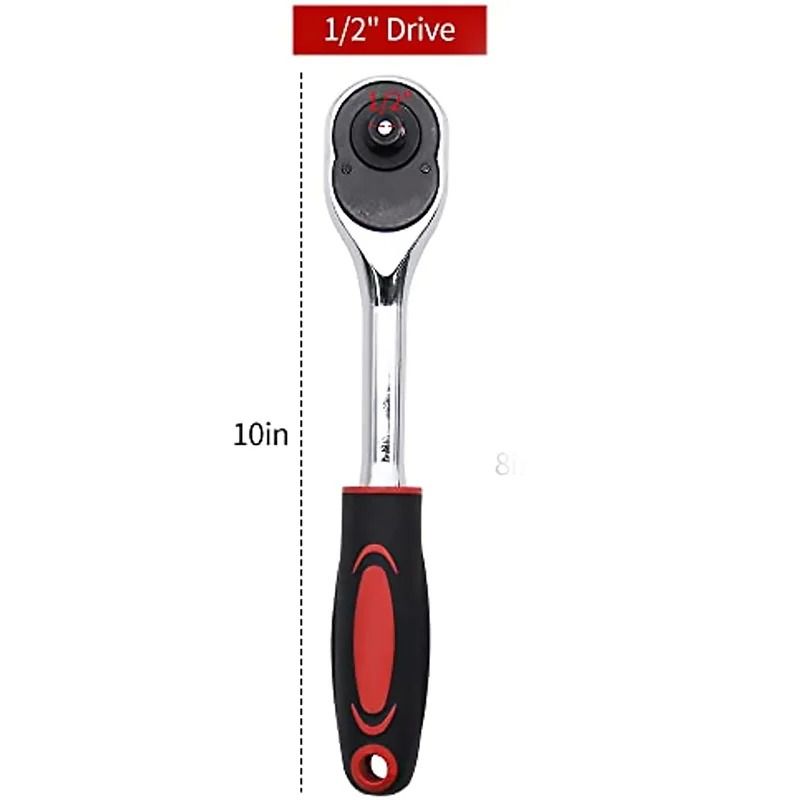 Professional Heavy Duty Ratchet Handle with Quick Release