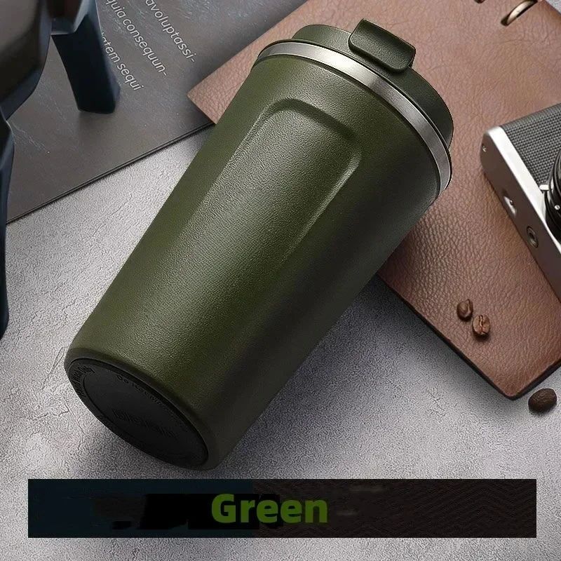 Gen 2 Stainless Steel Travel Coffee Mug – Leak-Proof Vacuum Insulated Thermos Cup