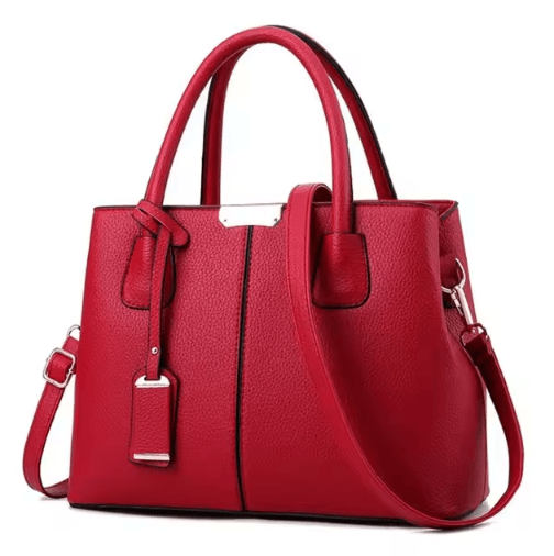 Womens Luxury Leather Shoulder Bag Large Capacity Designer Handbag Purse