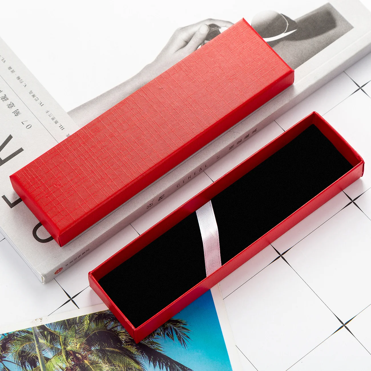 Luxury Pen Gift Box Premium Fountain Pen & Jewelry Presentation Case