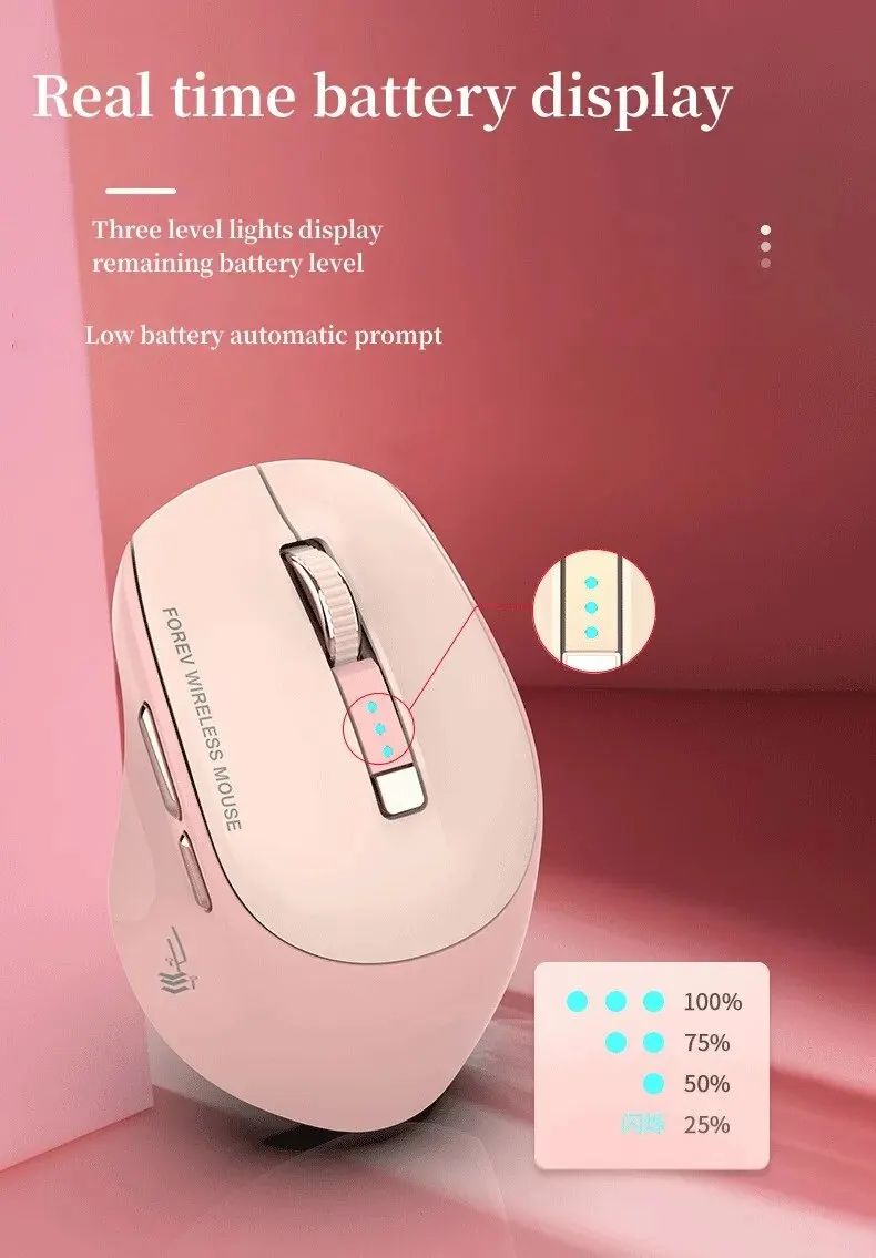 ITLY W2 Rechargeable Wireless Bluetooth Mouse