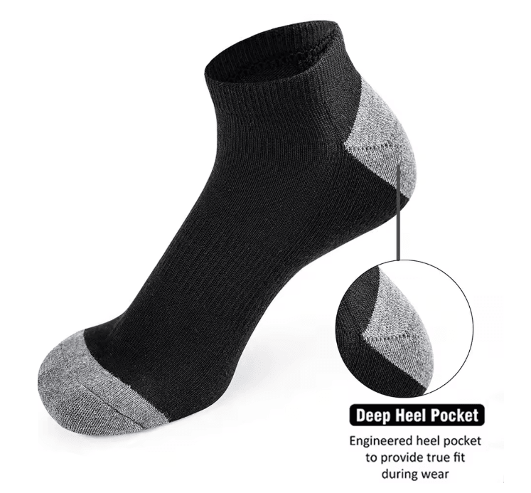 BreatheSoft Low Cut Comfort Socks