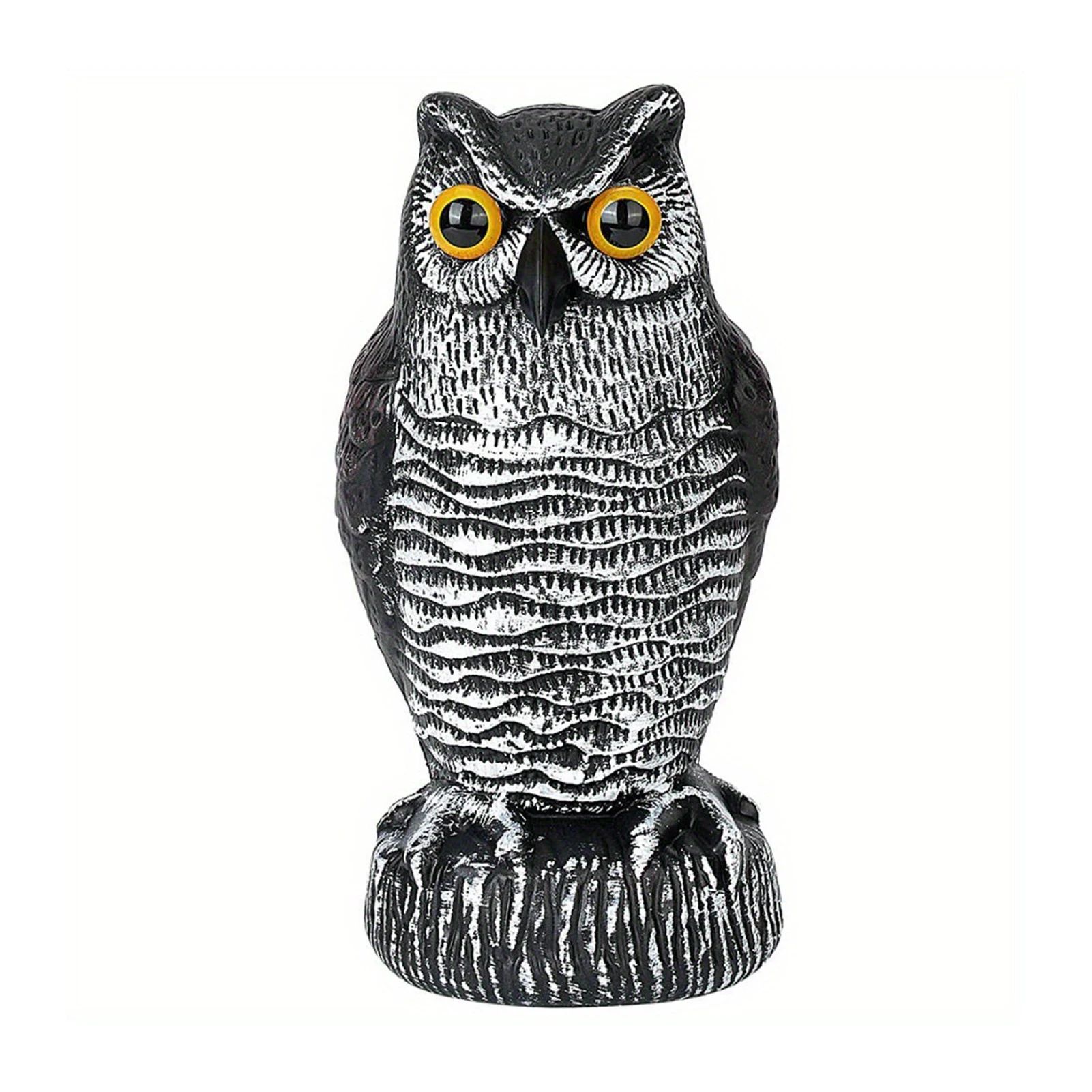 Solar Owl Bird Scare Decoy