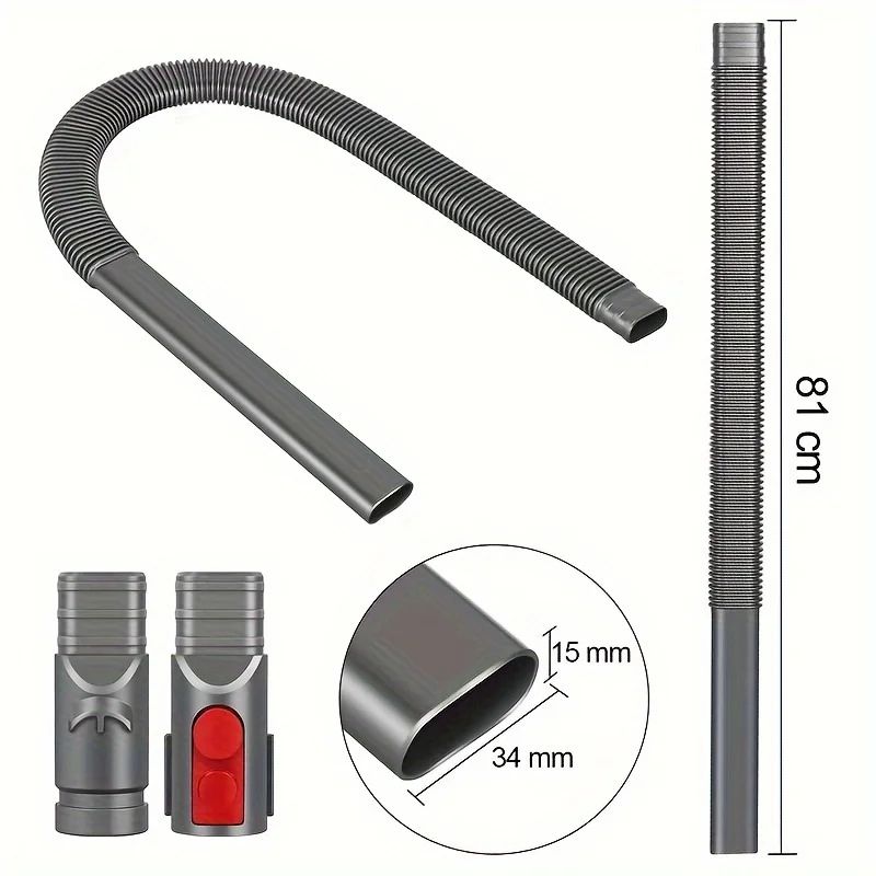 Dryer Vent Cleaner Kit Vacuum Hose Attachment for Dyson, Lint Remover Vacuum Attachment