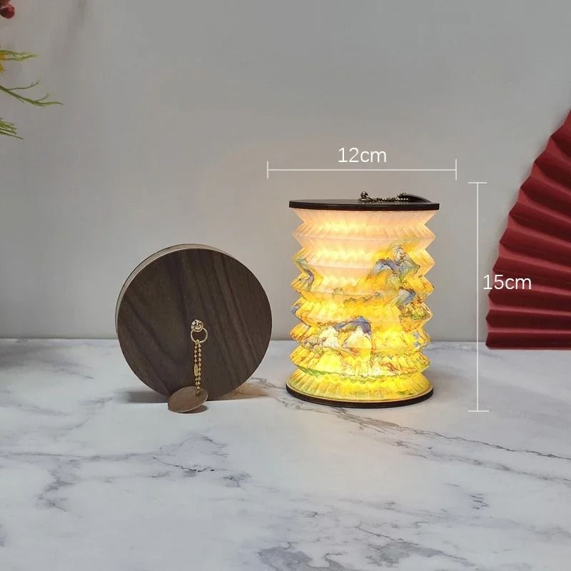 Foldable Touch Dimmable Table Lamp USB Rechargeable Lantern