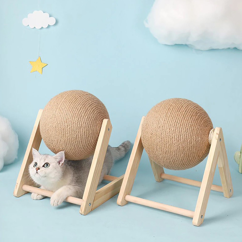 Cat Scratching Ball Toy