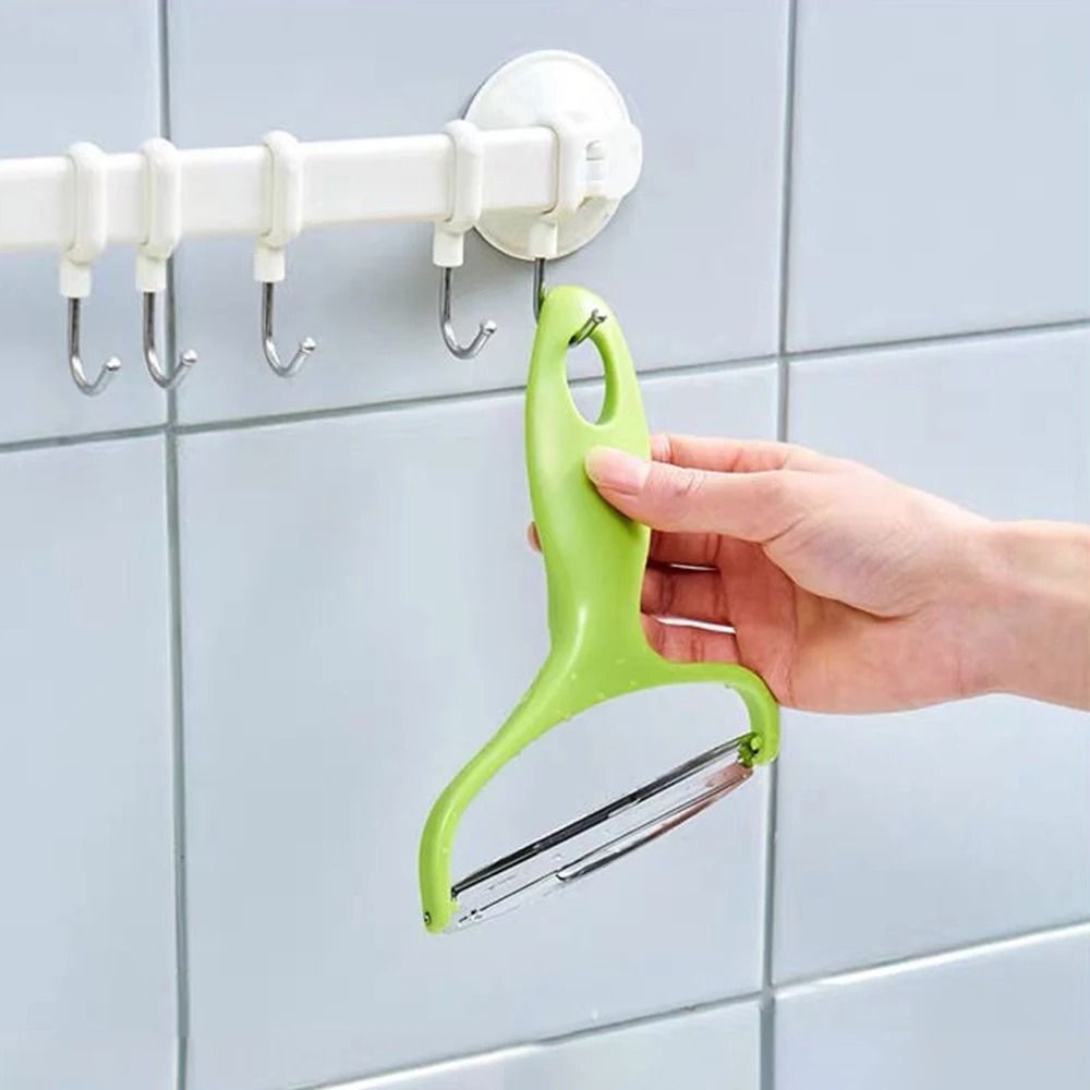 Wide-Mouth Stainless Steel Peeler – Professional Cabbage Grater & Salad Slicer