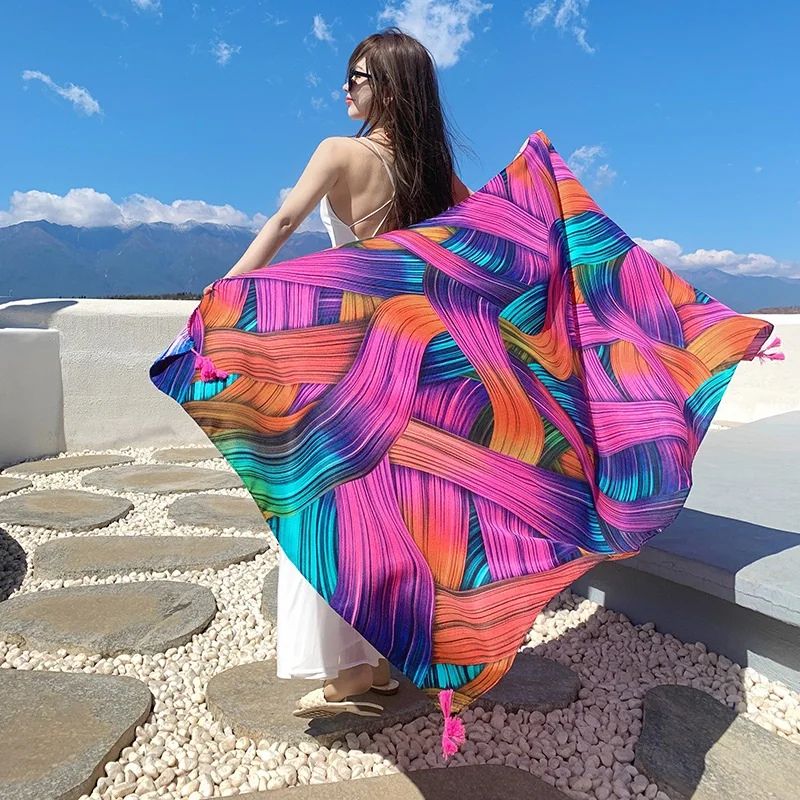 Large Beach Sarong Shawl Wrap Scarf