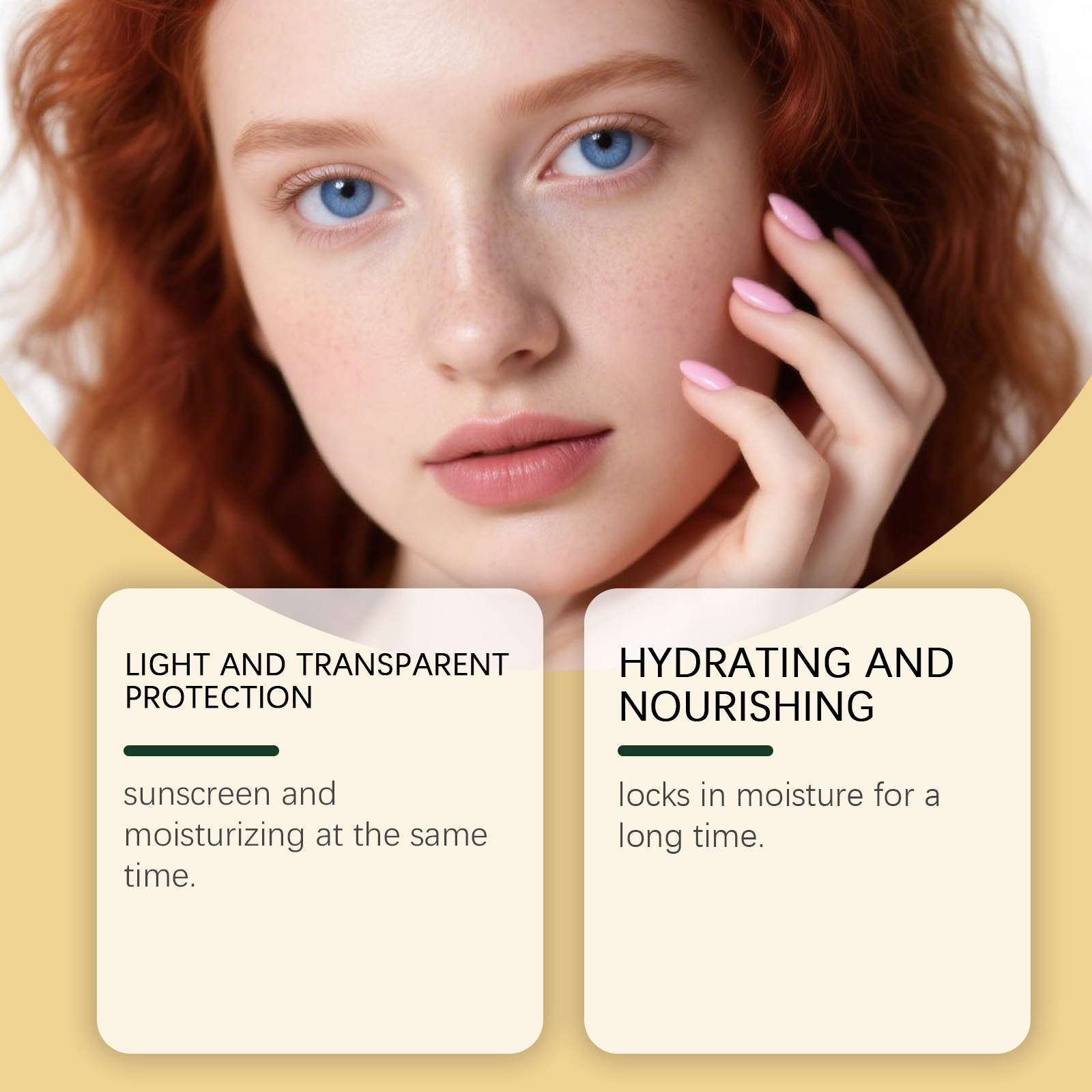 Lightweight Sunscreen Lotion for Oily Skin Fast Absorbing UV Protection