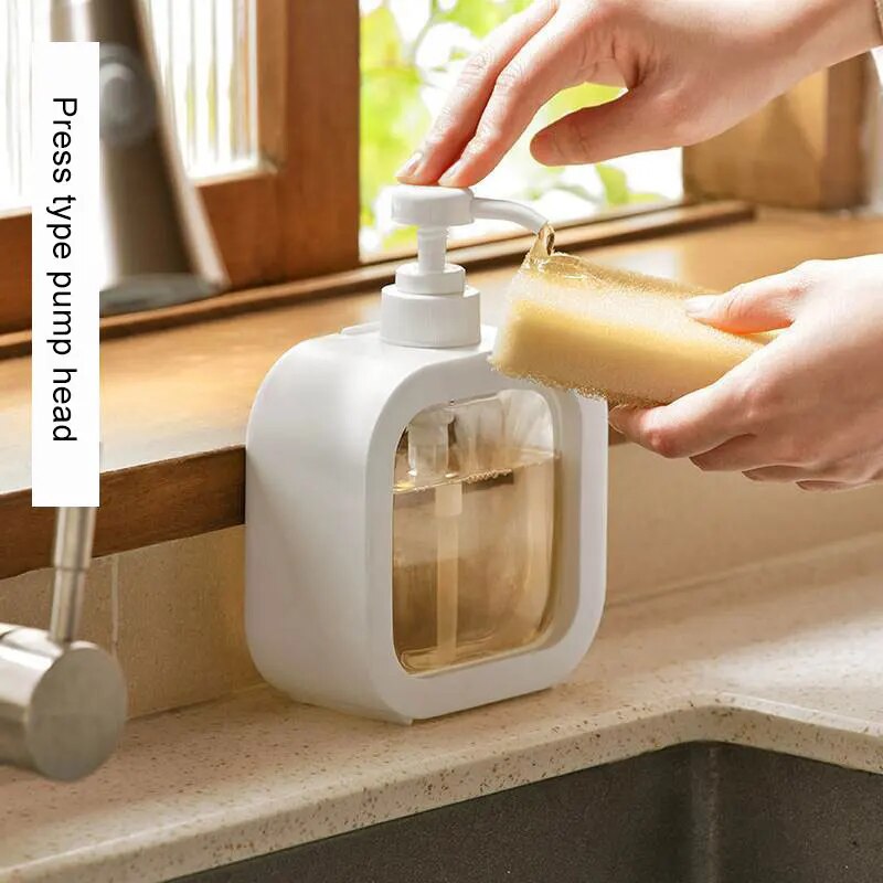 Multi-Use Detergent Dispenser Bottle,  Pump for Laundry & Shower