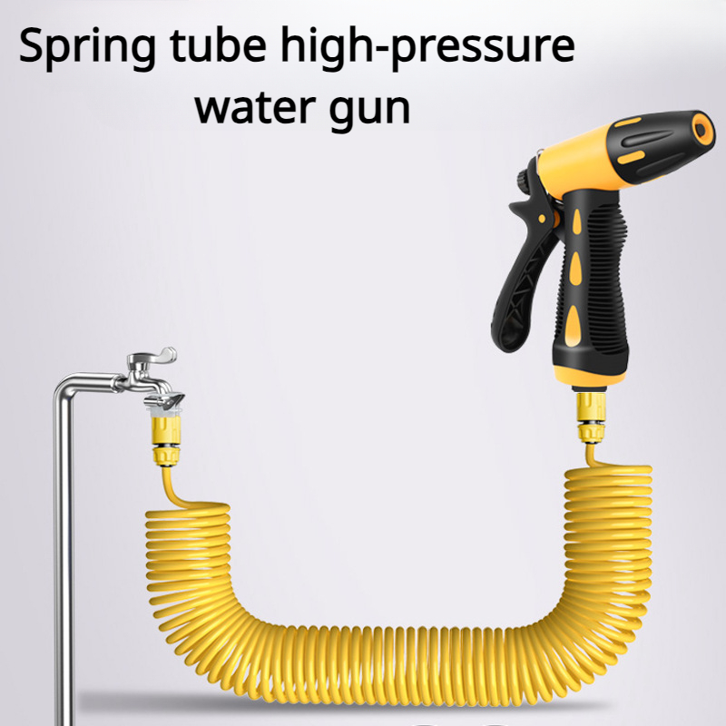 Telescopic Water Pipe with High Pressure Nozzle Car Washing Tool Set