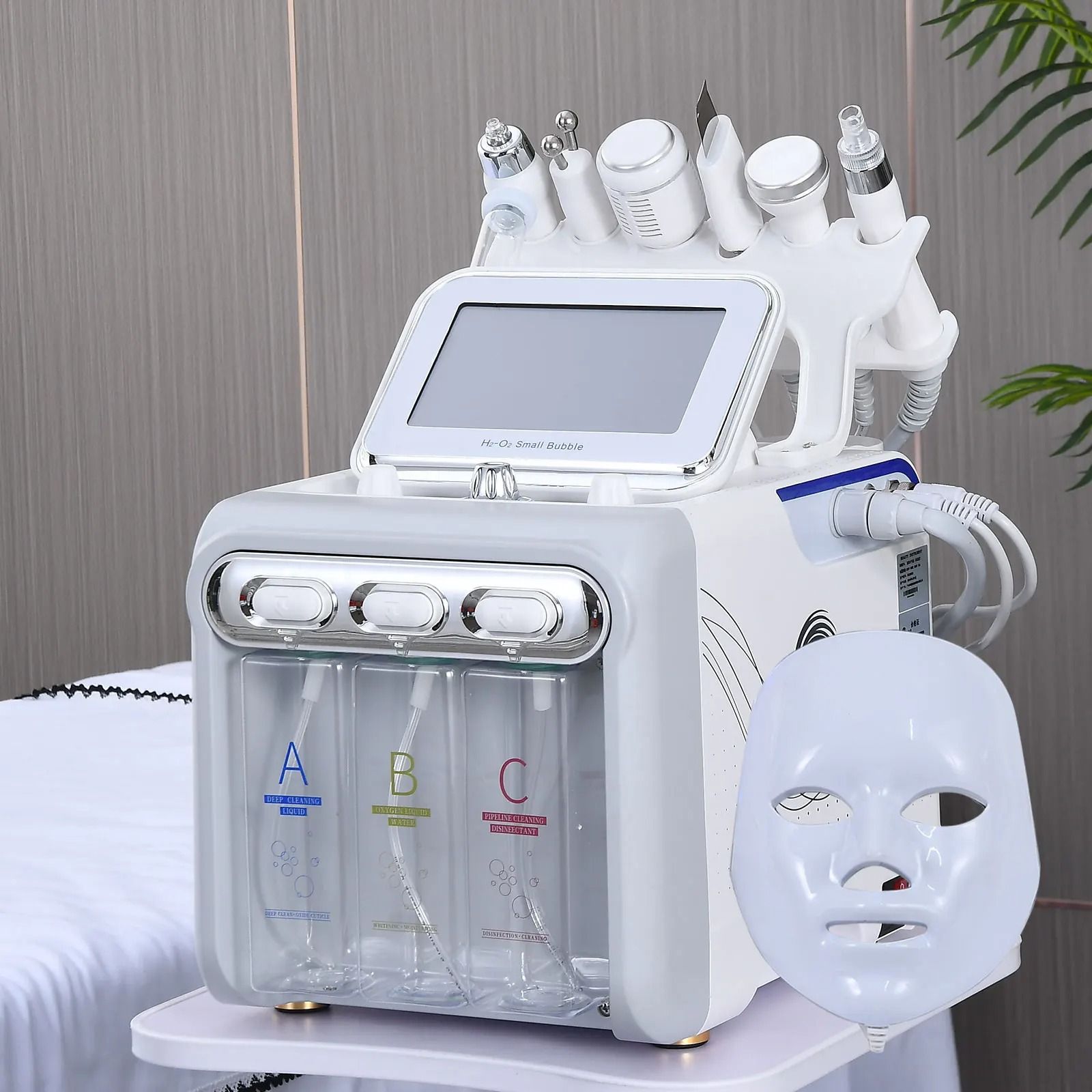 7 in 1 Beauty Skin Cleansing Hydrofacial Machine Water Aqua Peeling for Home Use