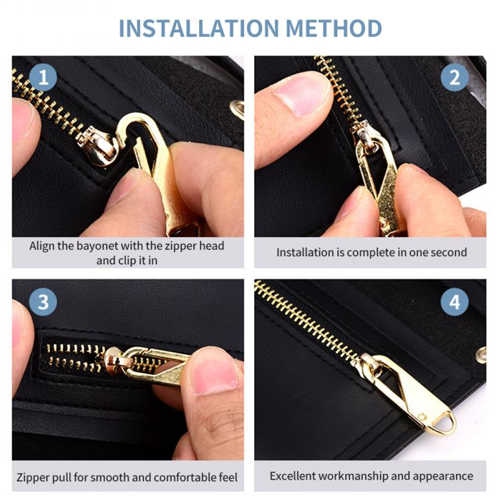 Universal High-End Metal Thickened Zipper Puller