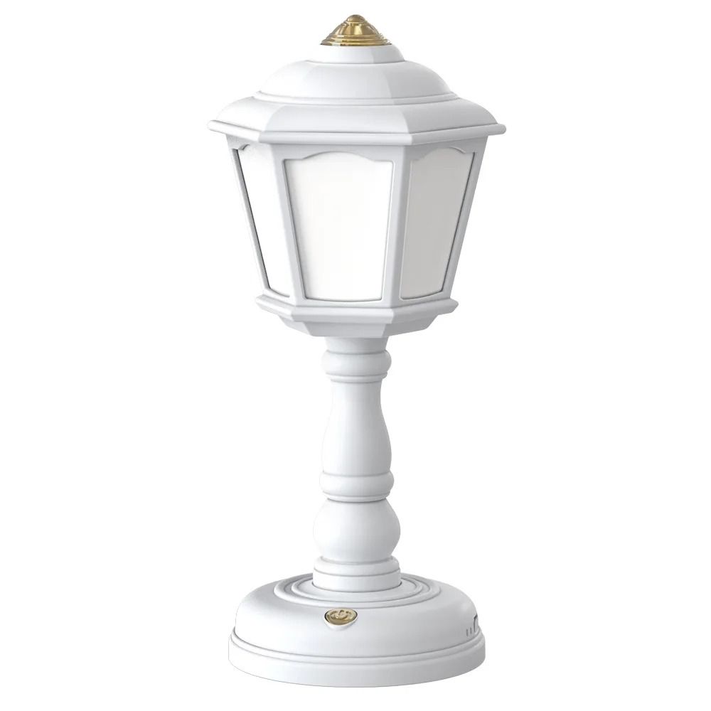 Mini Retro LED Desk Lamp with USB Rechargeable Touch Control