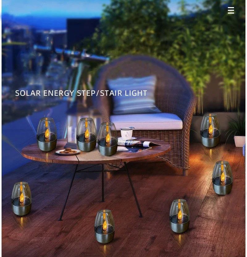 Solar LED Flameless Candle Light