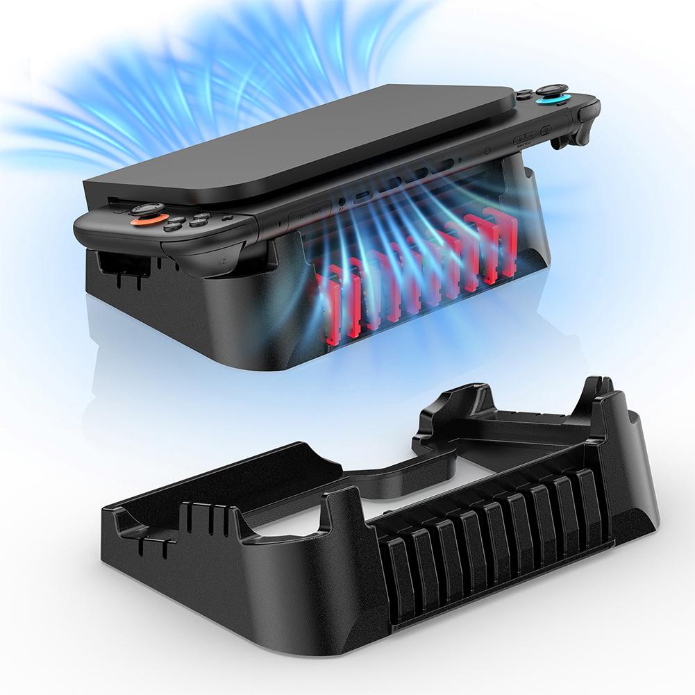 Horizontal Dock Stand for Switch OLED & Universal Console Base with Game Card Storage