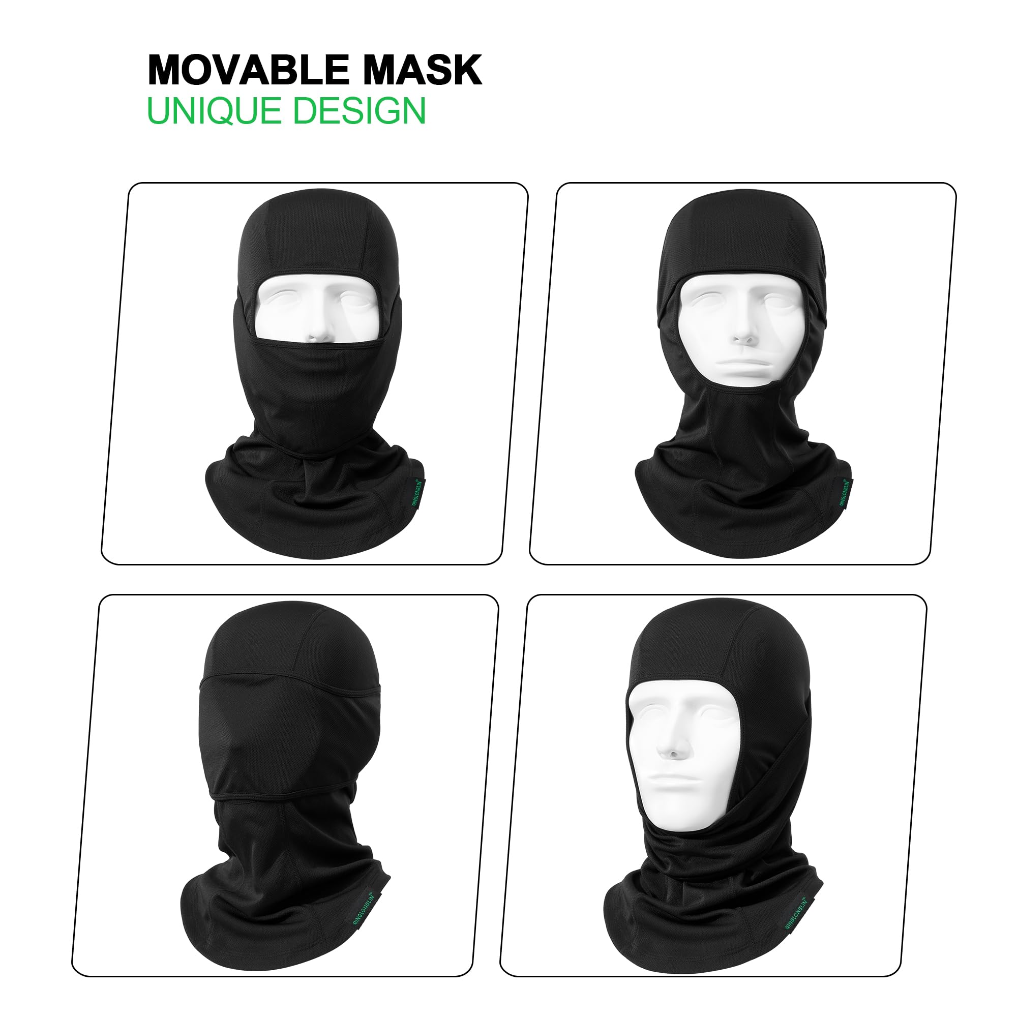 Breathable Full Face Ski Mask for Men & Women | Outdoor Sports Balaclava