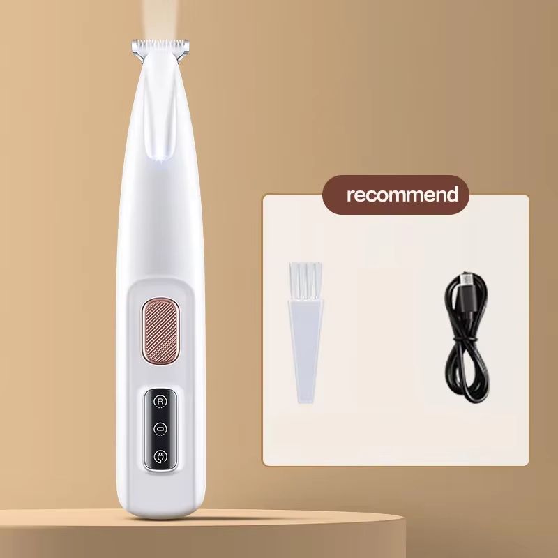 PetPro 18 mm LED Waterproof Paw Trimmer – Dog & Cat Grooming Clipper