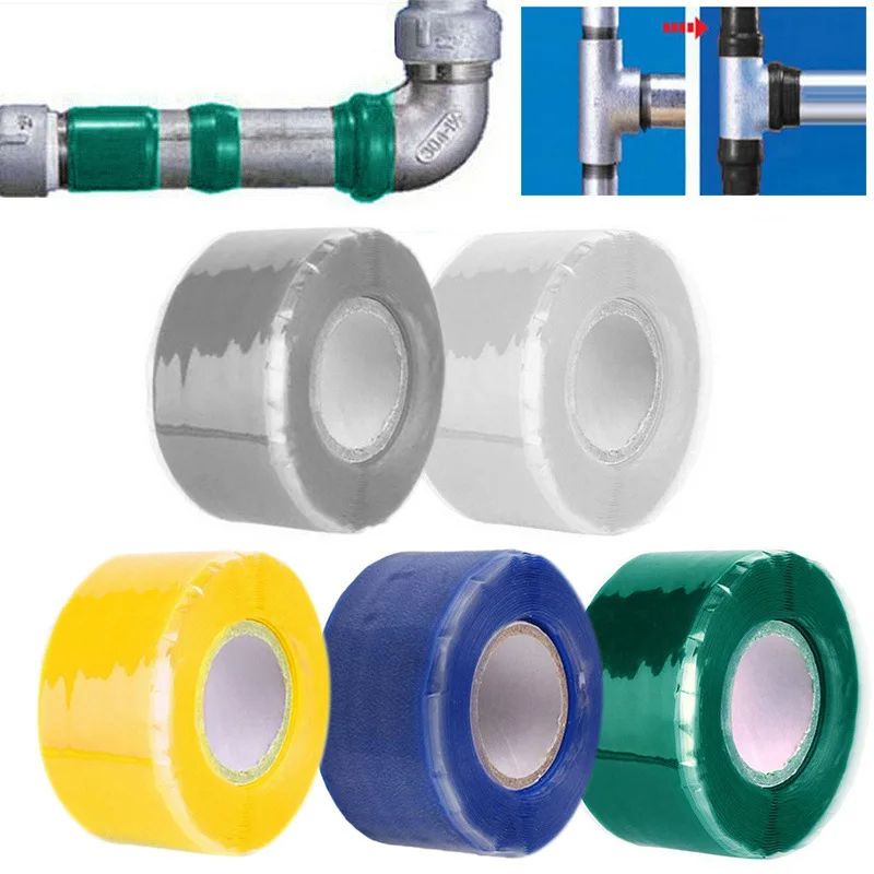 Super Strong Waterproof Silicone Tape – Leak Stopper & Duct Seal Repair Adhesive