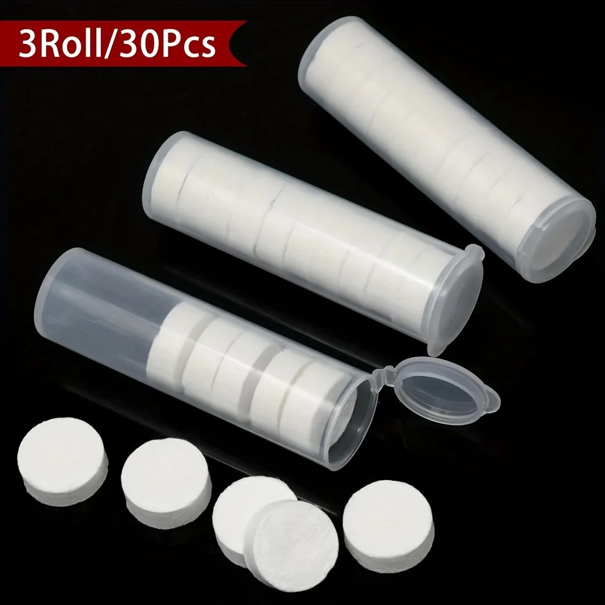 Compressed Travel Towel Set 3 Tubes 30 Pieces