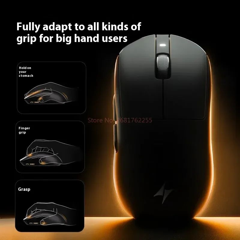 ATK A9 Ultra 8K Wireless Gaming Mouse – 53g Tri-Mode Precision for Competitive Play
