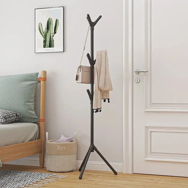 Tree Branch Shape Multi Hook Mobile Coat Rack Stand