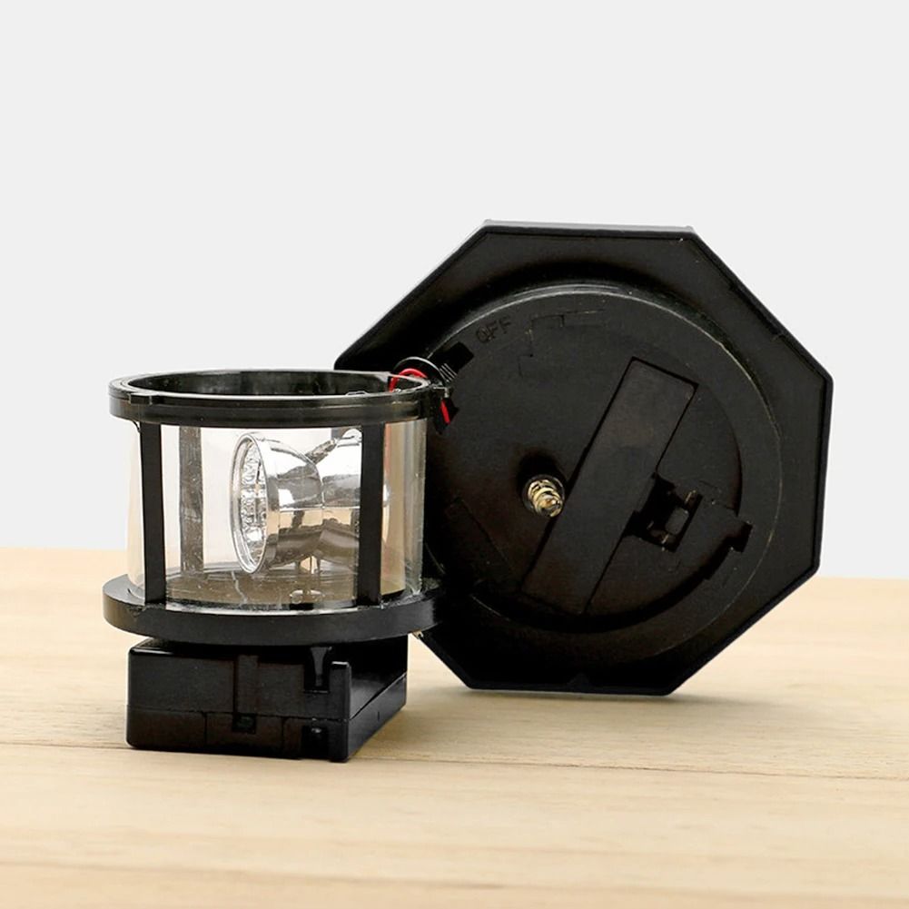 Lighthouse Shape Solar LED Rotating Beacon
