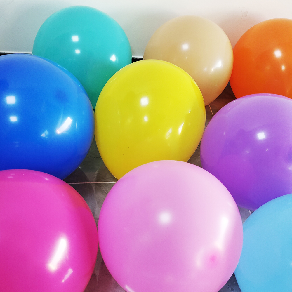 Matte Latex Balloons Perfect for Birthday, Christmas, and Wedding Decorations