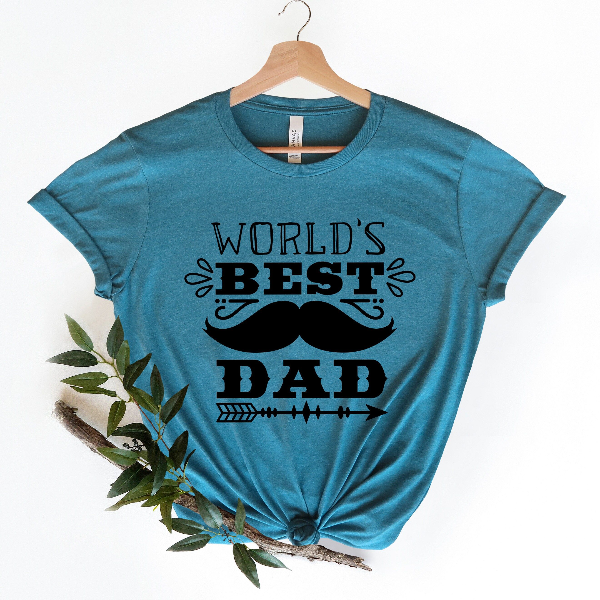 World's Best Dad Shirt, Best Dad Gift, Father's Day Shirt, Best Dad Ever Shirt, Gift Idea For Father's Day,Funny Dad Shi