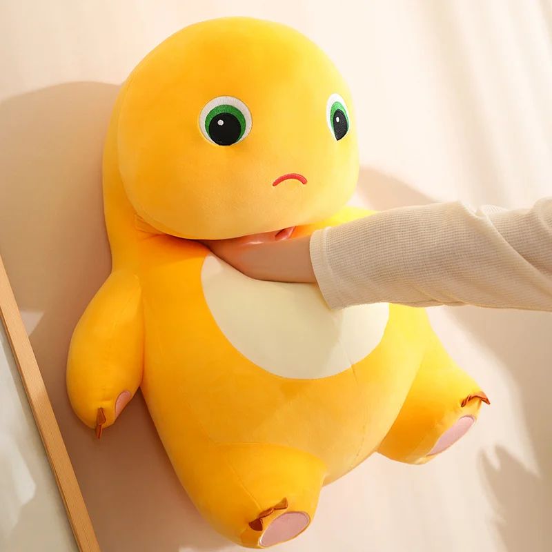 Cute Nailong Smile Dinosaur Plush Toy – Soft Anime Cartoon Stuffed Pillow for Kids