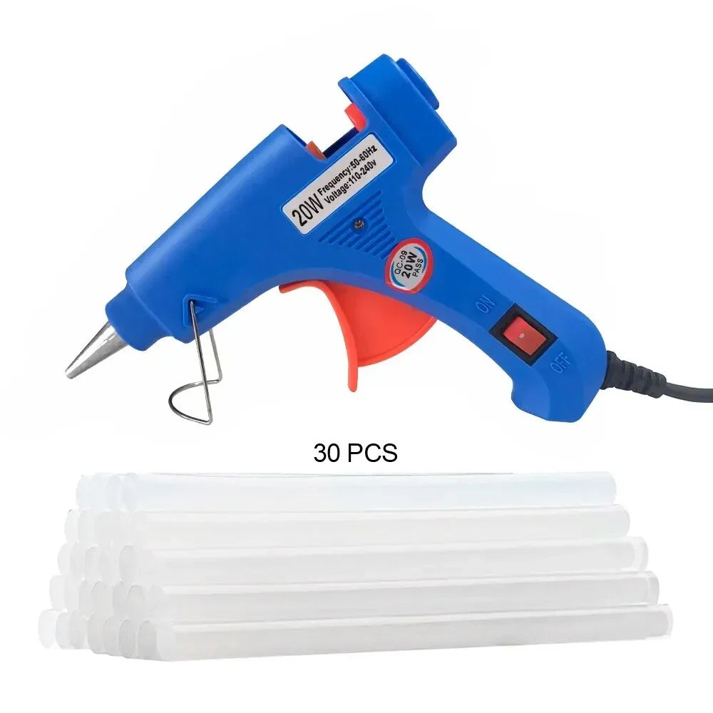20W Mini Hot Glue Gun for Crafts, Repairs & DIY Projects