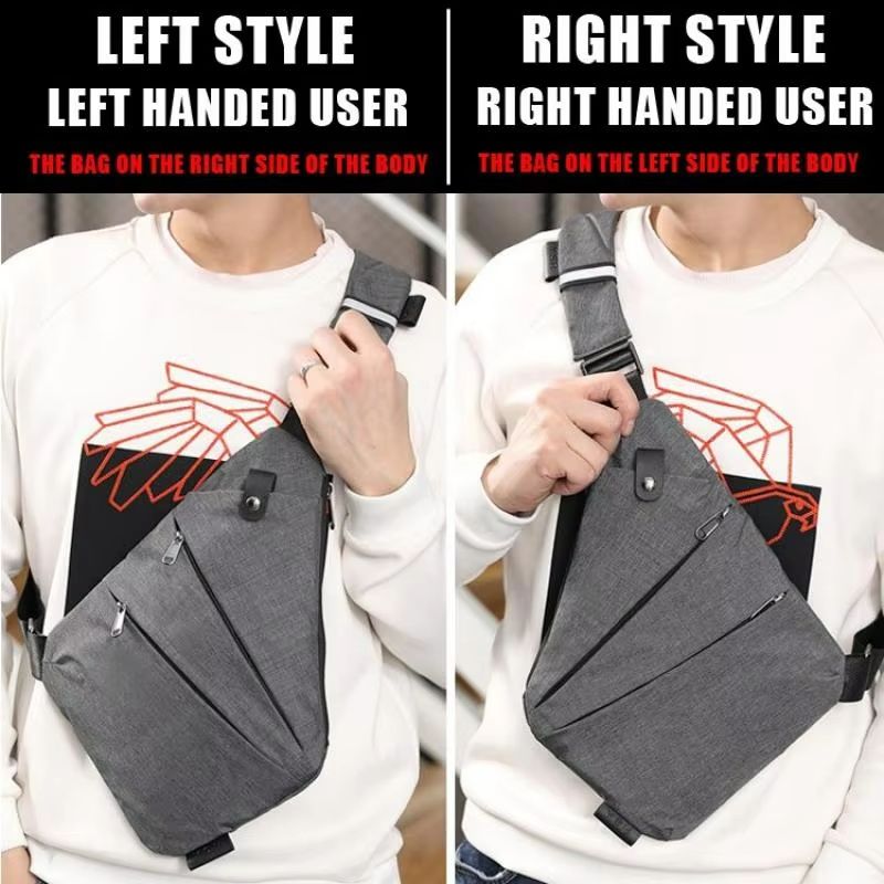 SecureFlow Waterproof Anti-Theft Chest Sling