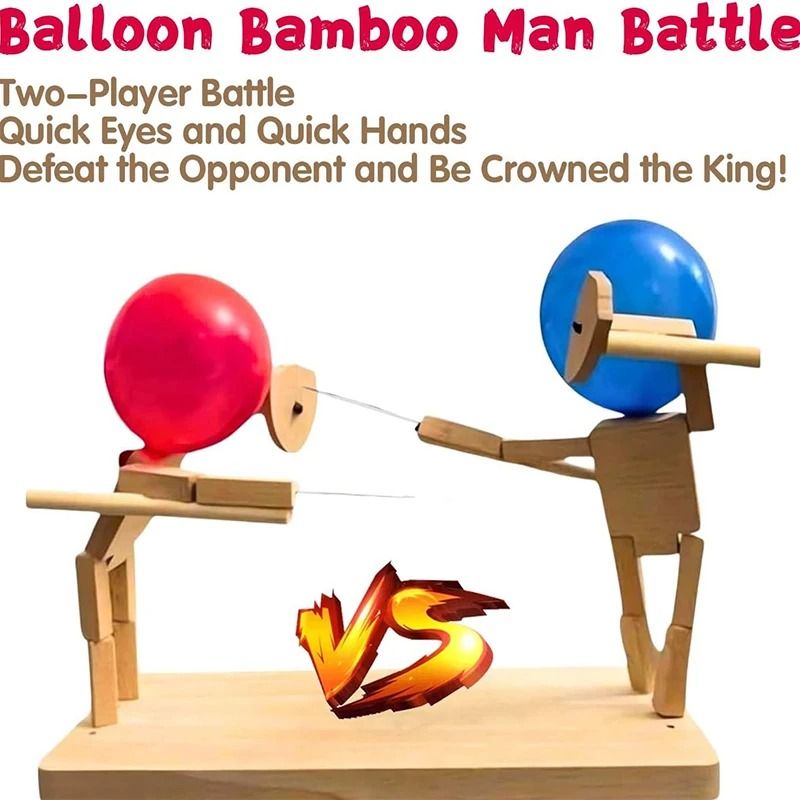 Double Battle Poke Balloon Toy