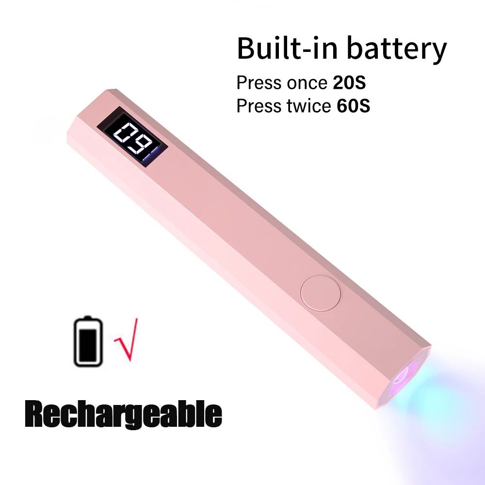 YIKOOLIN Handheld USB Mini UV LED Nail Lamp