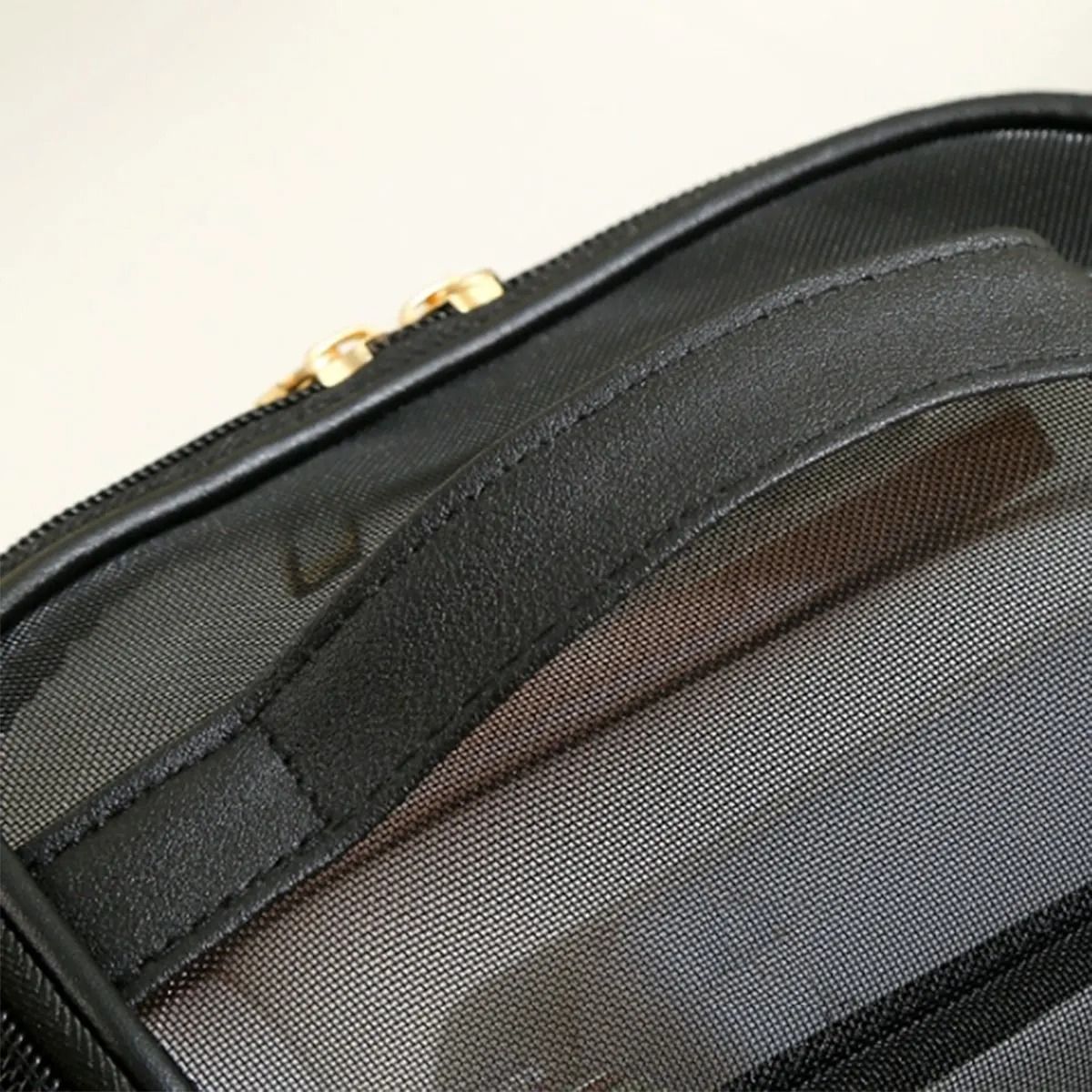 Transparent Large-Capacity Travel Makeup and Toiletry Bag