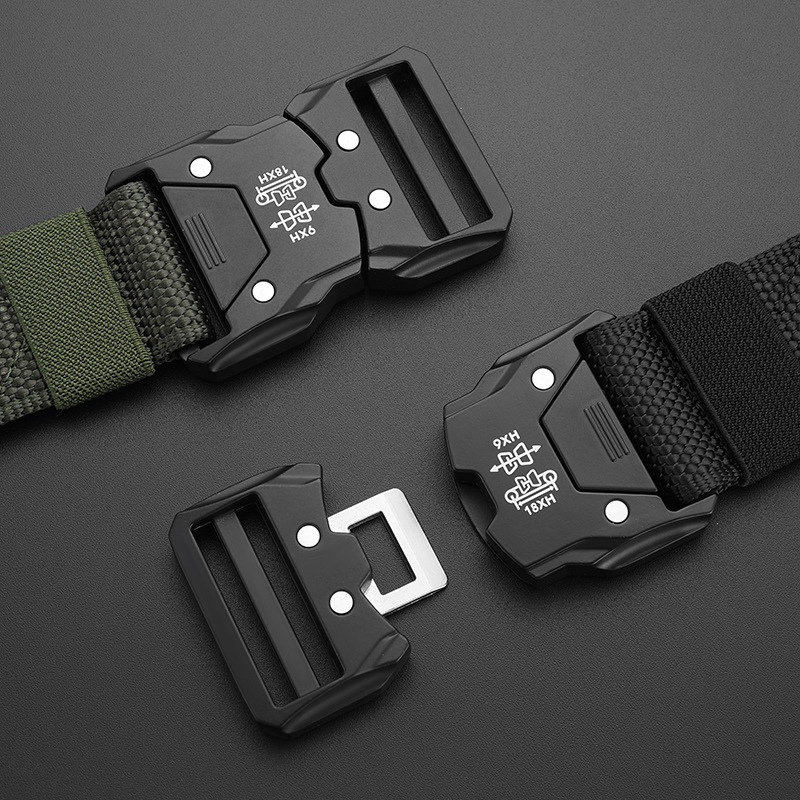 Tactical Waist Belt - Durable Automatic Buckle, Perfect for Men and Women