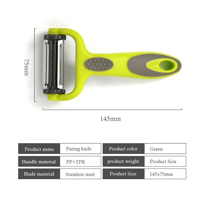 3-In-1 Rotary Multi-Peeler – Multifunction Julienne & Vegetable Slicer