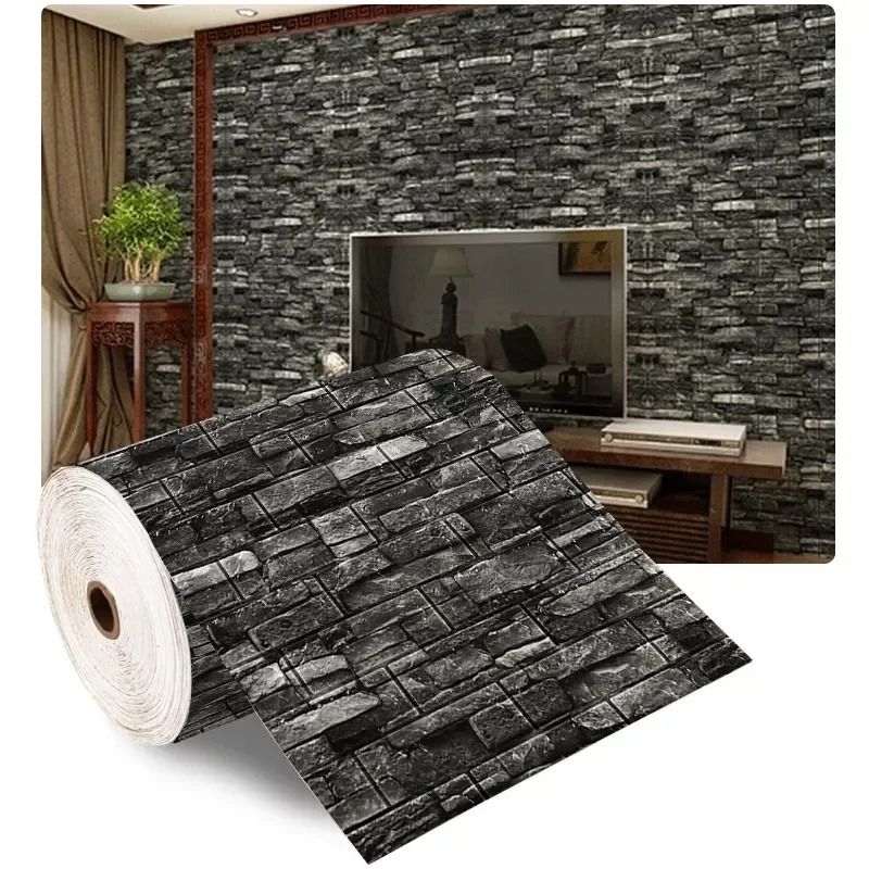 Architectural Narrative Surface – High-Definition 3D Brick Wall Sculpture