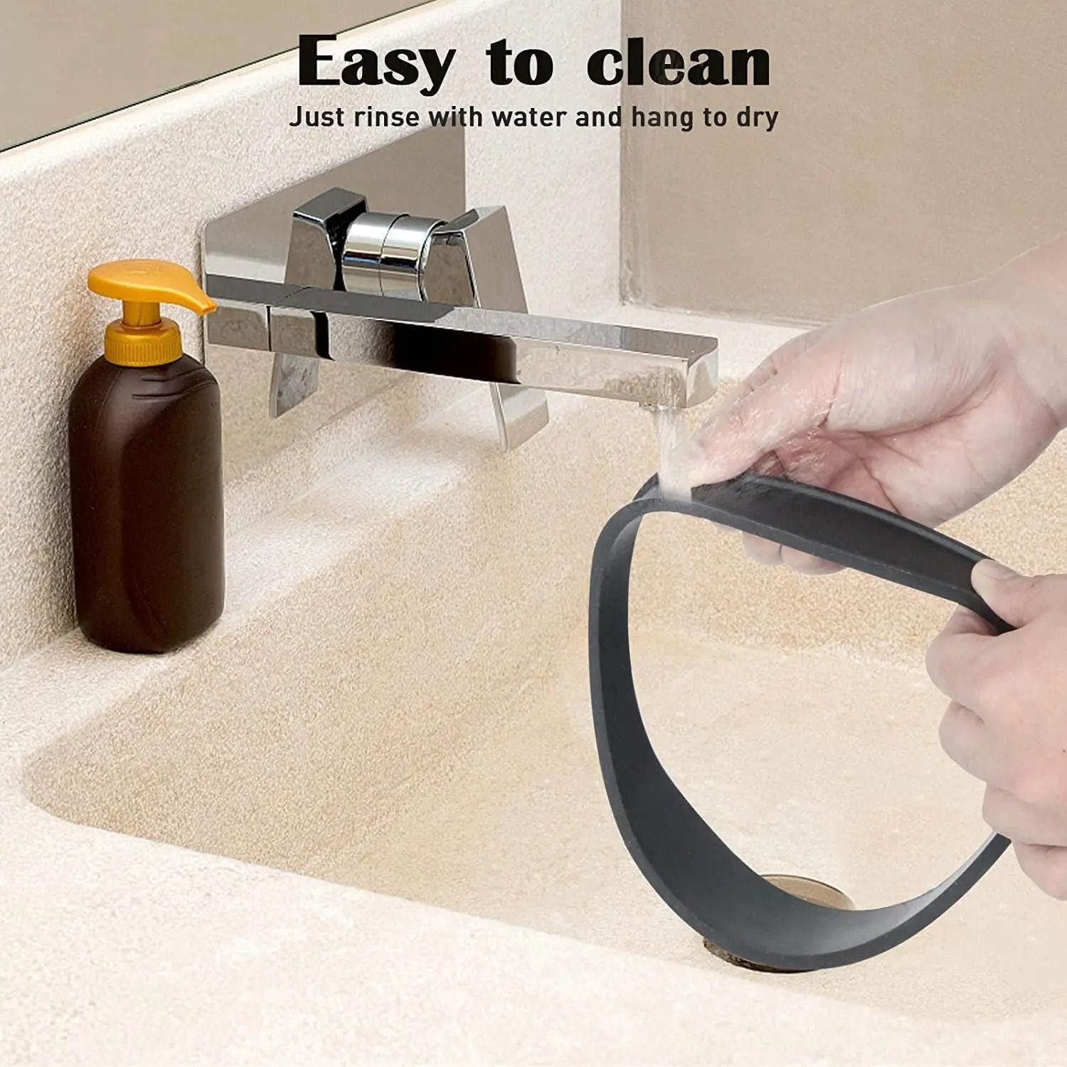 Silicone Haircut Guide Headband for DIY Haircuts and Neckline Shaving at Home