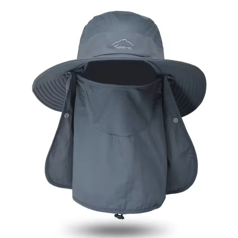 Quick Dry UV Protection Fisherman Hat with Face and Neck Cover