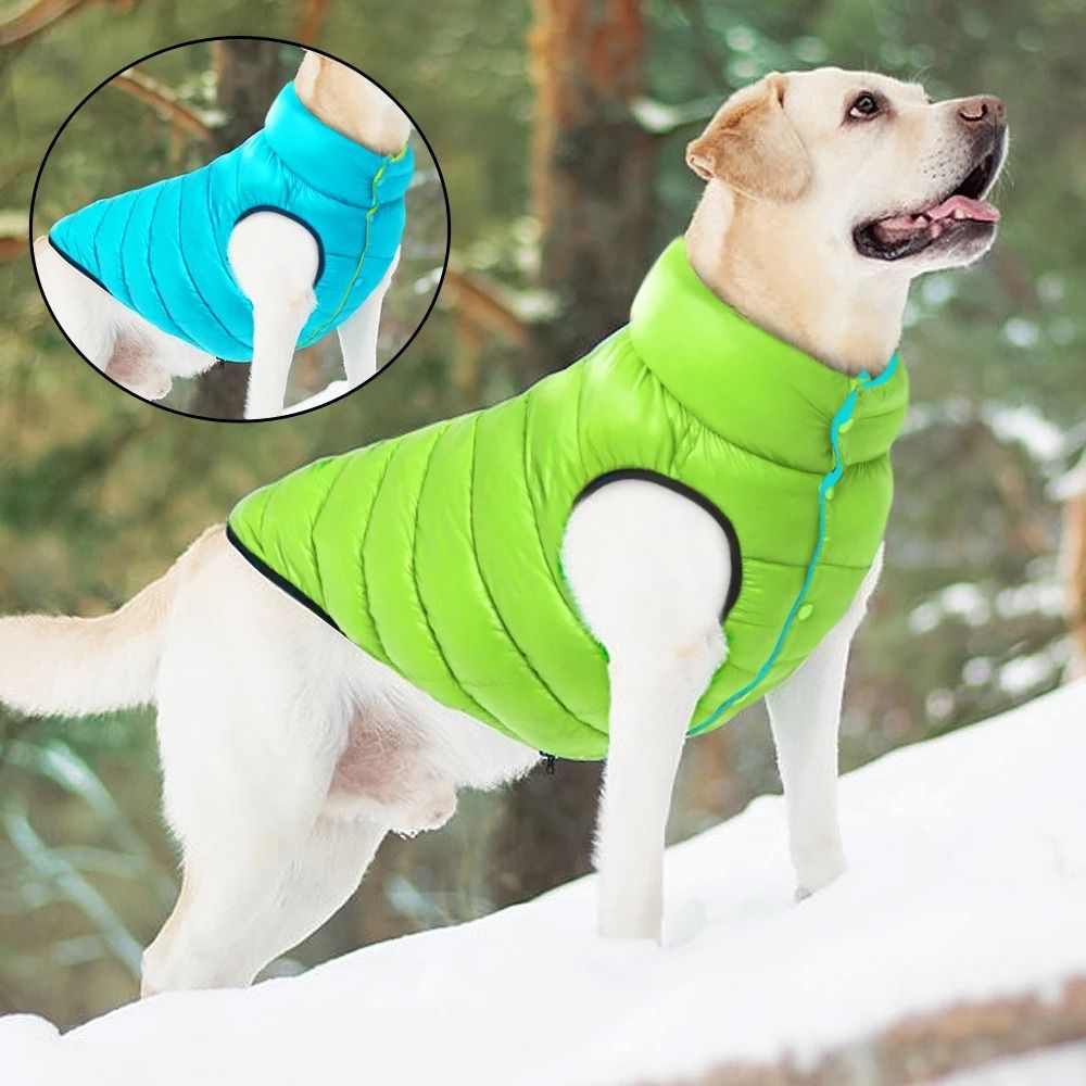 Reversible Waterproof Winter Dog Jacket Thick Warm Pet Coat