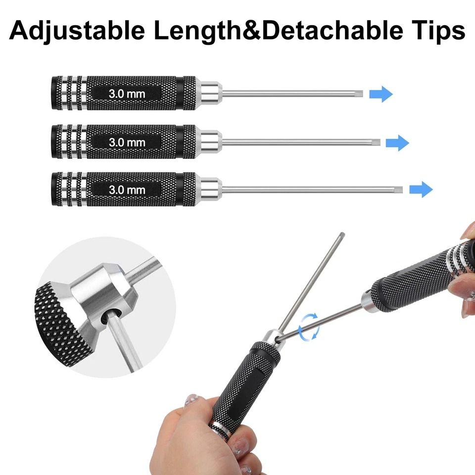 Hex Nut Screwdriver Set, Precision Repair Tools