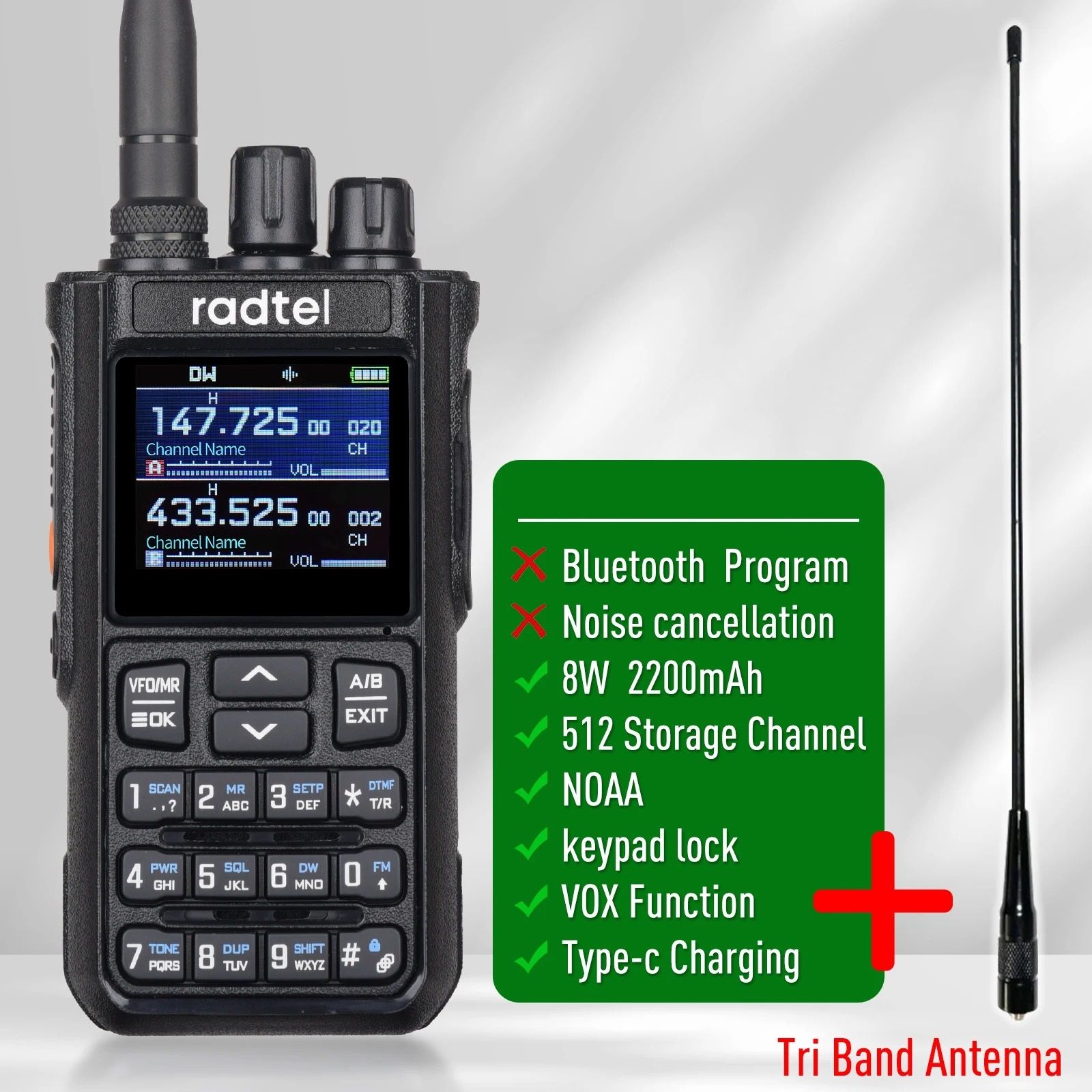 Professional Full Band Multi Environment Radio